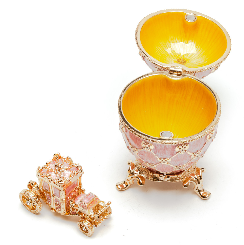 70 mm Imperial Coach and Pink Imperial Coronation Music Easter Egg