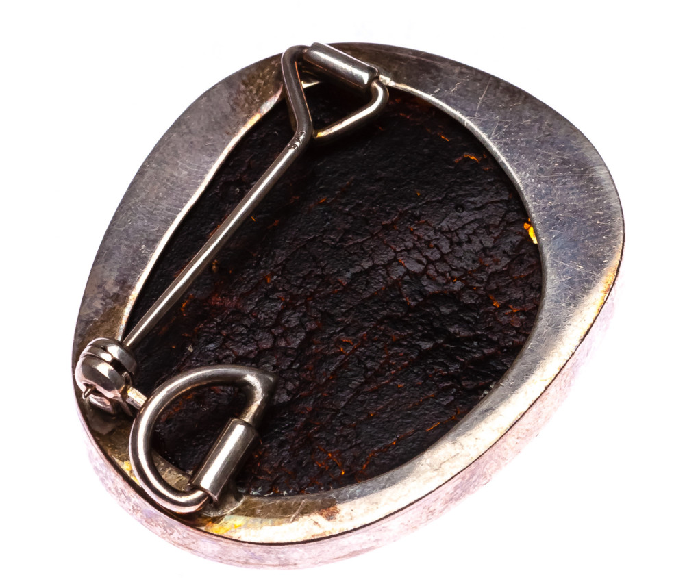 16 g Baltic Amber Brooch