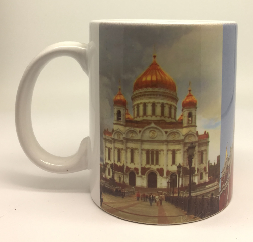 Moscow Attractions Mug