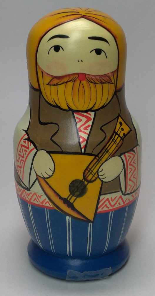 Shop Exclusive Nesting Dolls 110 mm Man with Balalayka hand painted Traditional Russian Wooden Matryoshka doll 5 pcs (by Igor Malyutin) online at Skazka.site | Eligible for fast shipping and free returns. 110 mm Man with Balalayka hand painted Traditional Russian Wooden Matryoshka doll 5 pcs (by Igor Malyutin)