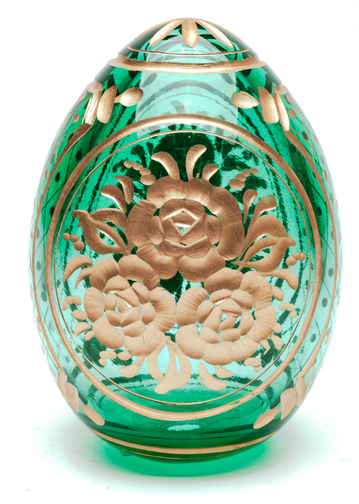 Engraved Crystal Imperial Easter Egg