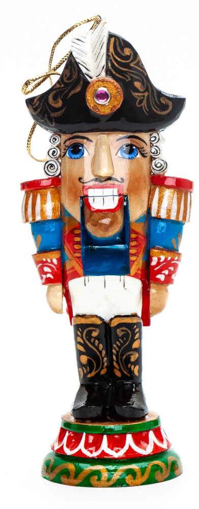 140 mm The Nutcraker hand carved and painted wooden Figurine (by Andrey Crafts)