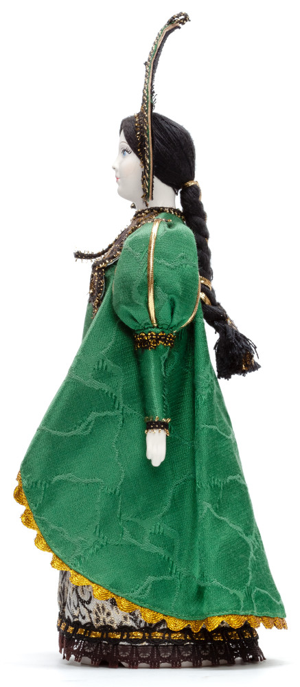 The Mistress of the Copper Mountain hand made Porcelain Doll - 11 Inches (by Le Russe)
