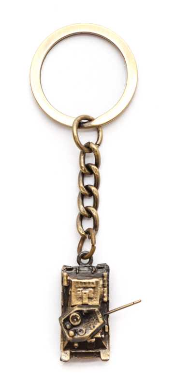 T-34 Tank Small Copy Metal Key Chain (by AKM Gifts)