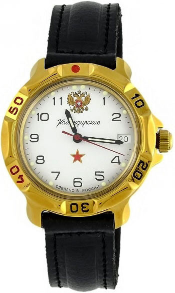 Российские механические наручные часы Восток Командирские 819322