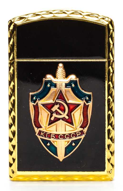  KGB of the USSR Gas Metal Lighter (by Sergio Accendino)