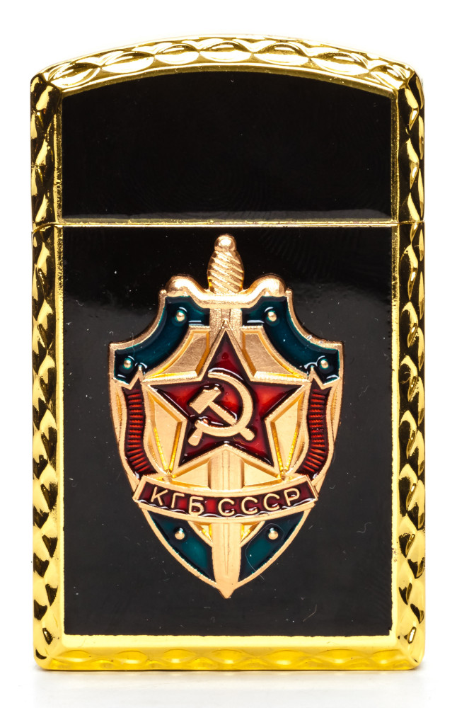  KGB of the USSR Gas Metal Lighter (by Sergio Accendino)