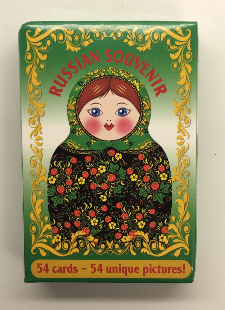Russian Souvenir Playing Cards