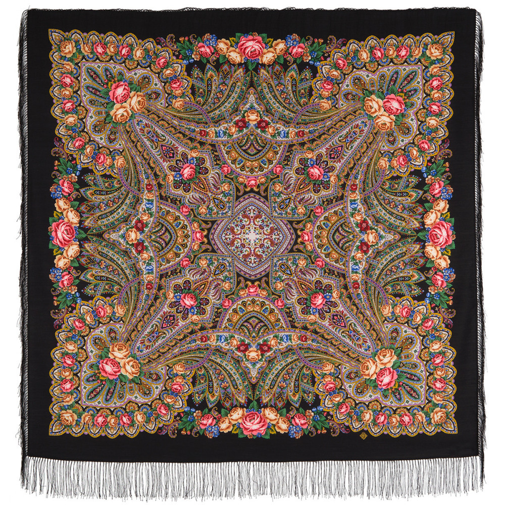 Shop Double-Thread Woolen Yarn Scarves with Silk Fringe 135x135 cm Платок «На крыльях нежности» online at Skazka.site | Eligible for fast shipping and free returns. Платок «На крыльях нежности»