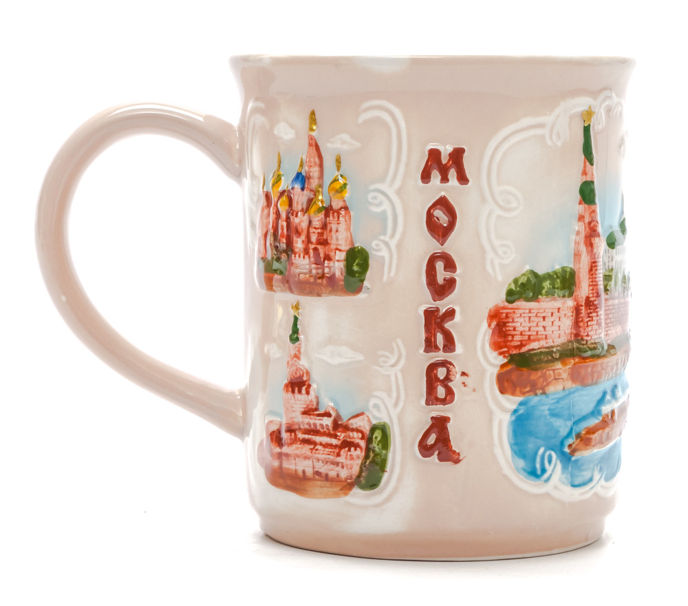 Moscow Attractions Ceramic Mug
