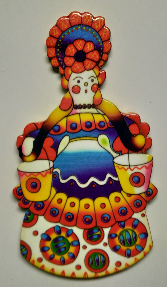 90x45 mm Girl with the Rocker (by Birch Gifts)