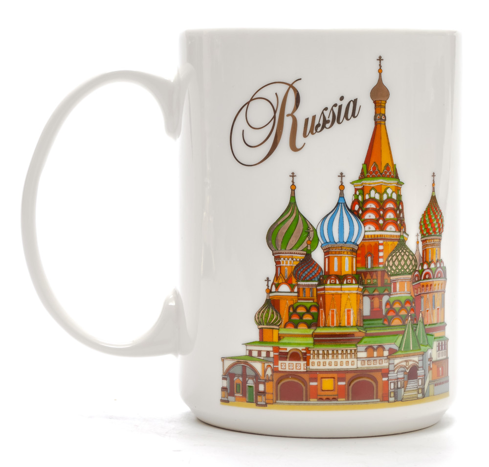 Moscow Ceramic Mug (by AKM Gifts)