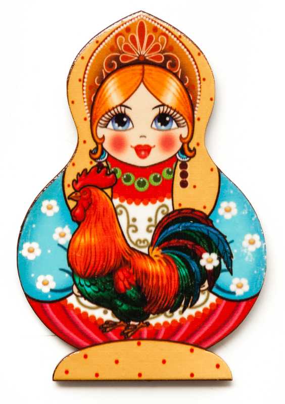 Matryoshka and Golden Cockerel