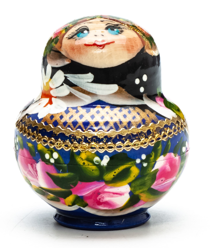  40 mm Zhostovo Matryoshka 5pcs (by Skazka)
