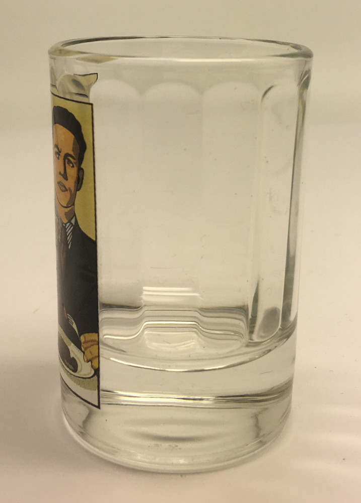Soviet Propaganda Poster Shot Glass