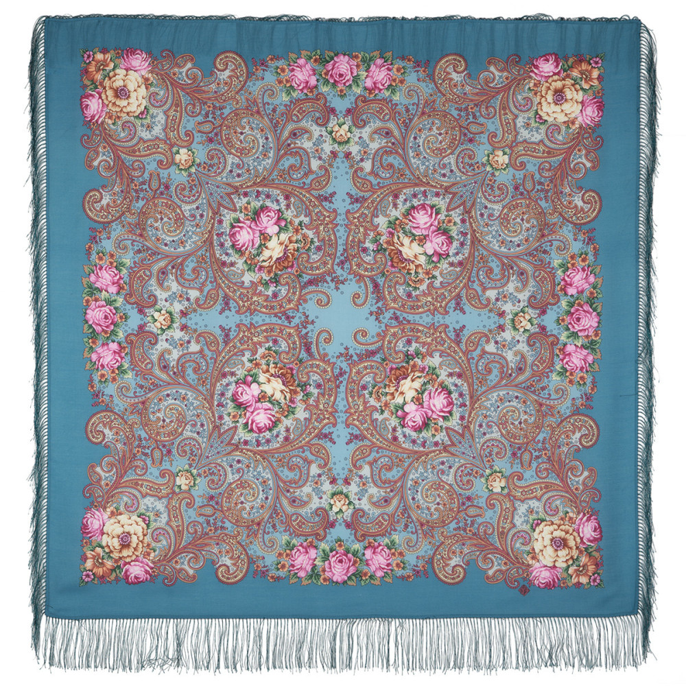 Shop Woolen Scarves with Silk Fringe 125x125 cm Платок «Мечты о счастье» online at Skazka.site | Eligible for fast shipping and free returns. Платок «Мечты о счастье»