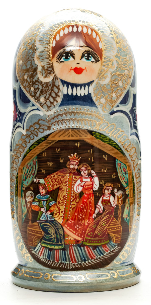 Shop Exclusive Nesting Dolls 210 mm Russian Fairytale handpainted Wooden Matryoshka Doll 7 pcs (by Valery Crafts) online at Skazka.site | Eligible for fast shipping and free returns. 210 mm Russian Fairytale handpainted Wooden Matryoshka Doll 7 pcs (by Valery Crafts)