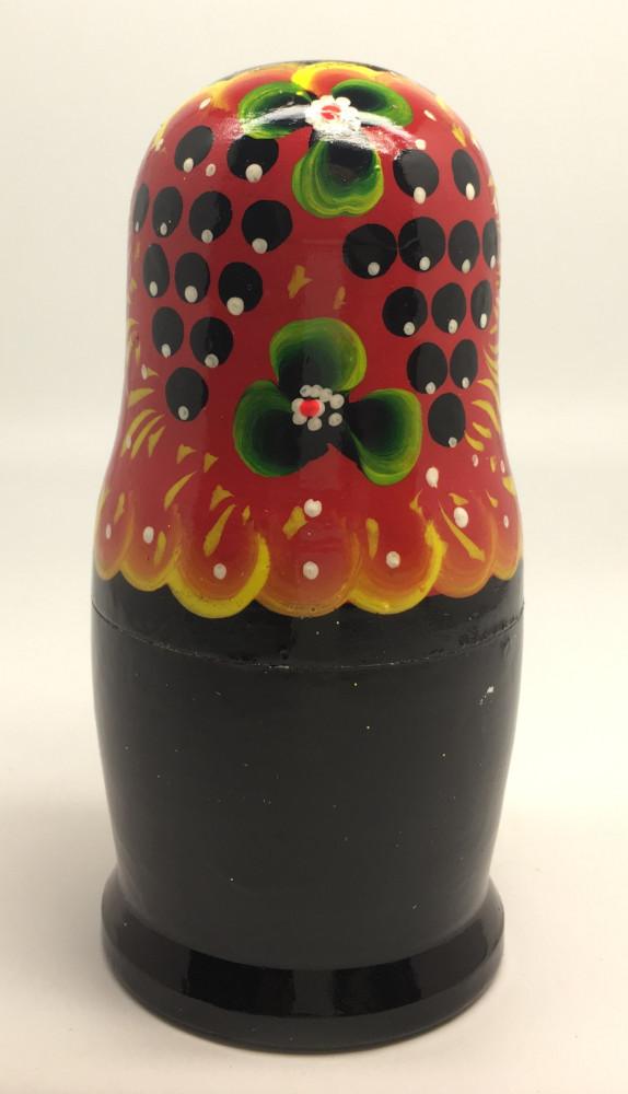 120 mm Maidan Art Hand Painted Matryoshka Doll 5 pcs (by Oleg Crafts)