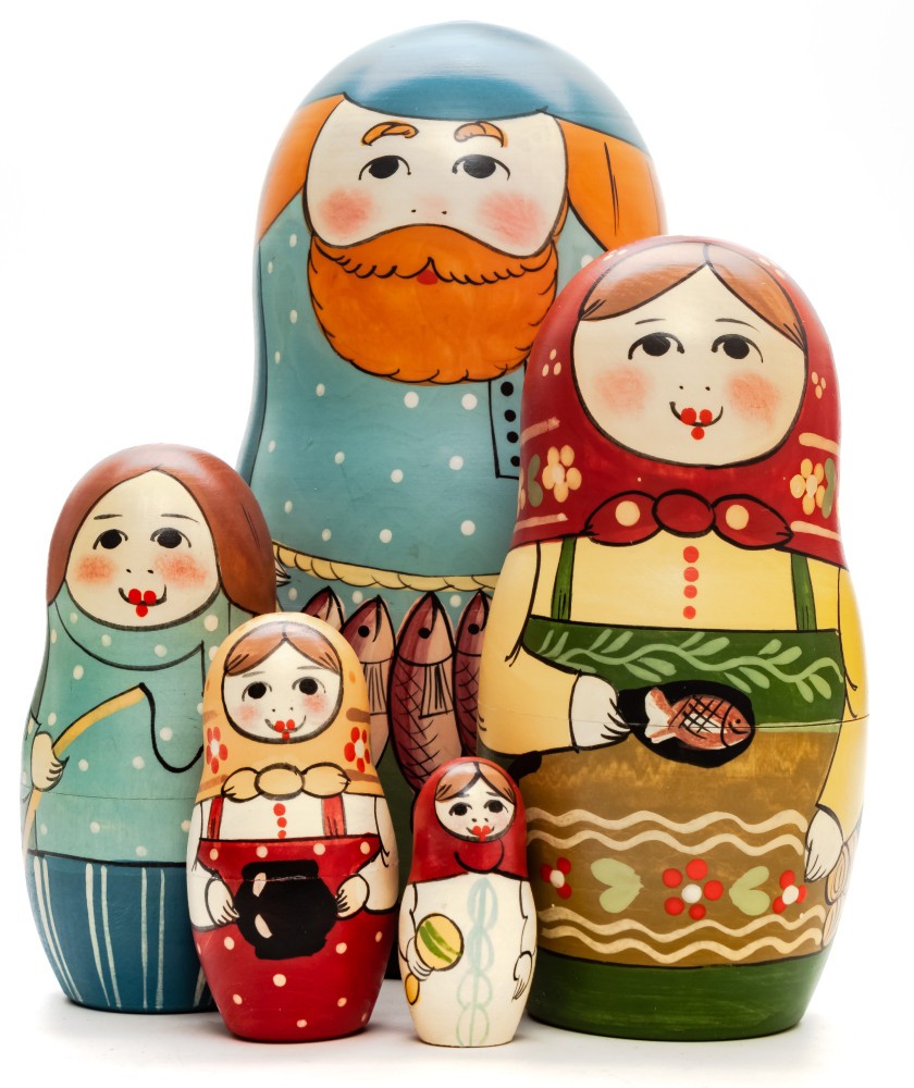 Shop Exclusive Nesting Dolls 160 mm Fisherman hand painted Traditional Russian Wooden Matryoshka doll 5 pcs (by Sergey Malyutin) online at Skazka.site | Eligible for fast shipping and free returns. 160 mm Fisherman hand painted Traditional Russian Wooden Matryoshka doll 5 pcs (by Sergey Malyutin)