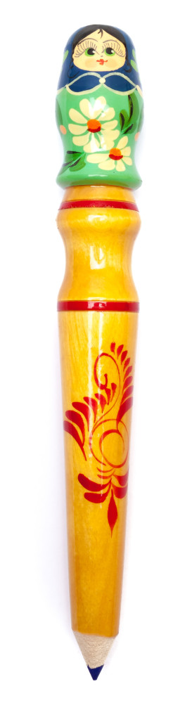 280 mm Russian Matryoshka Pencil (by Pinocchio)