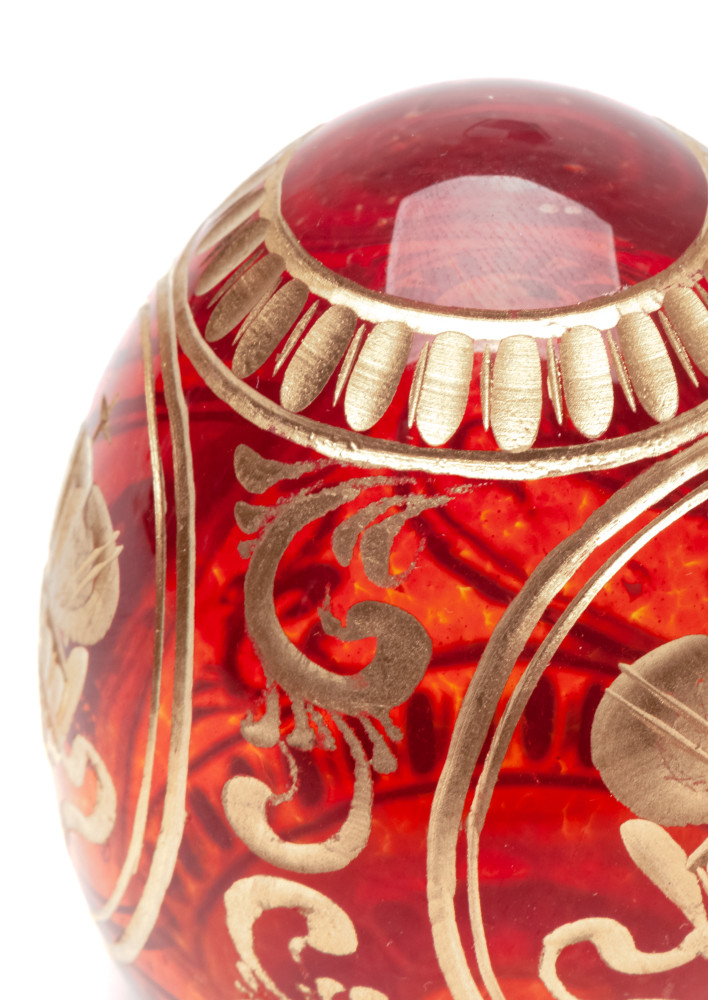 Engraved Crystal Imperial Easter Egg