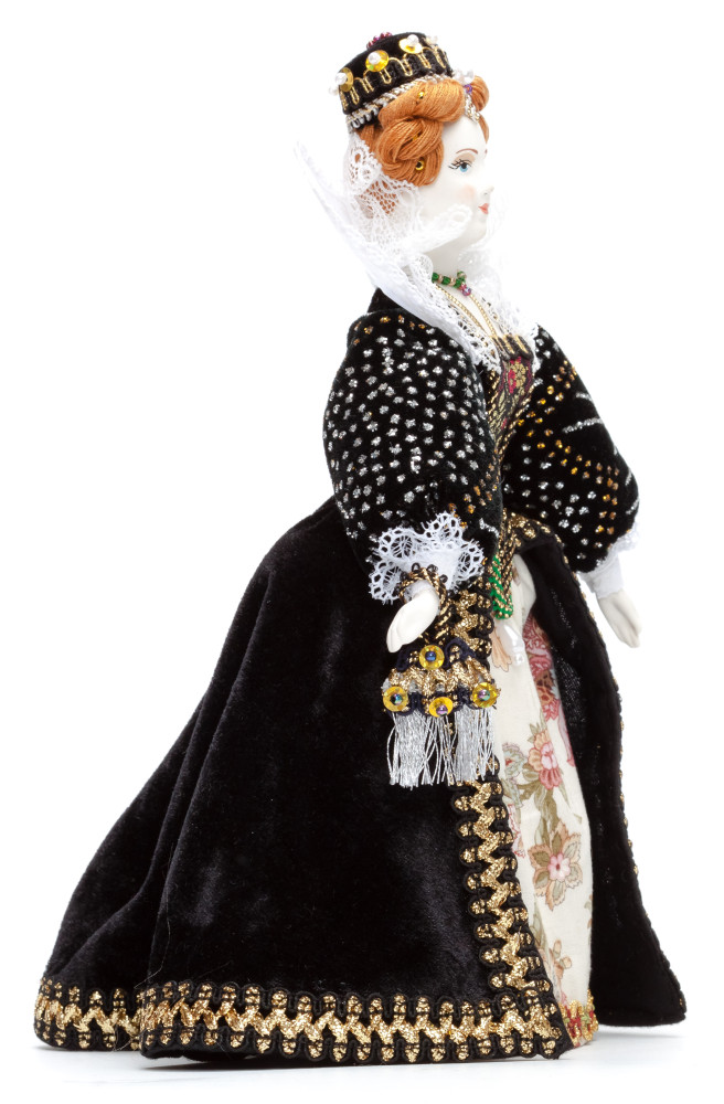 270 mm Elizabeth I of England Porcelain Statue (by Le Russe)