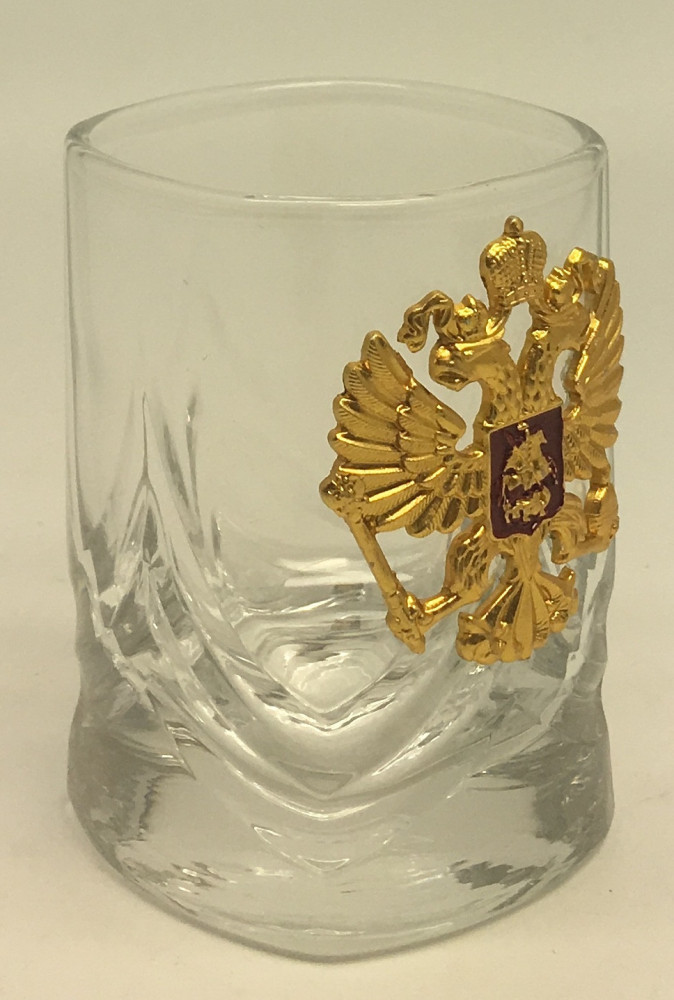 Russia Coat of Arms Shot Glass
