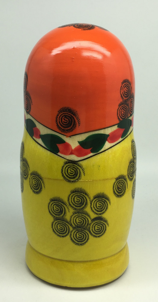 U Semenovskaya Hand Painted Matryoshka Doll 7 pcs