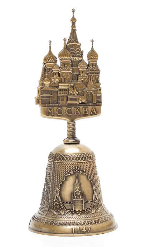 Moscow Souvenir Metal Bell