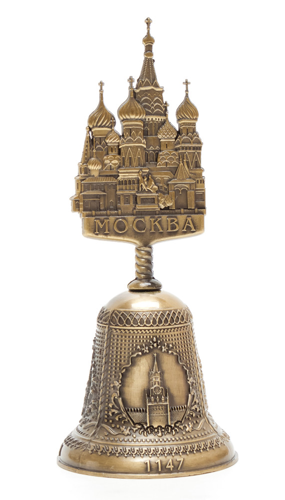 Moscow Souvenir Metal Bell