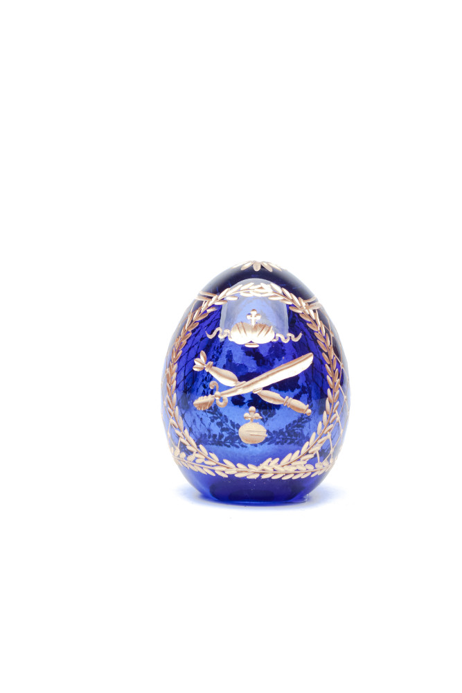 Engraved Crystal Imperial Easter Egg