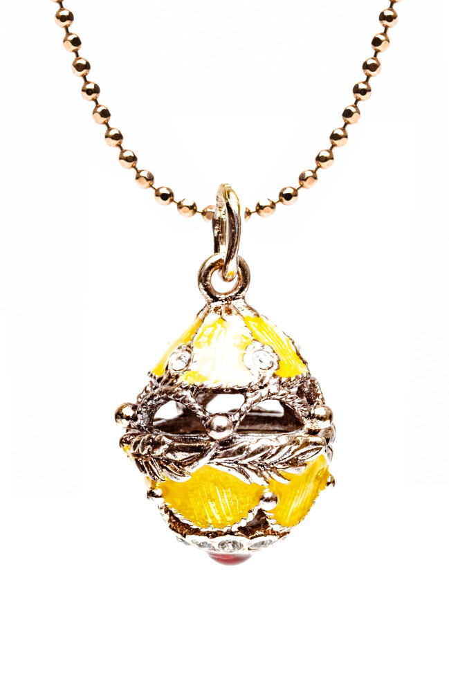 Jug Yellow Egg Pendant