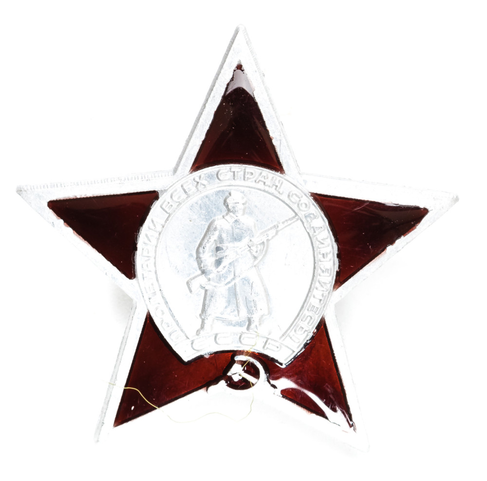 The Order of the Red Star Metal Pin