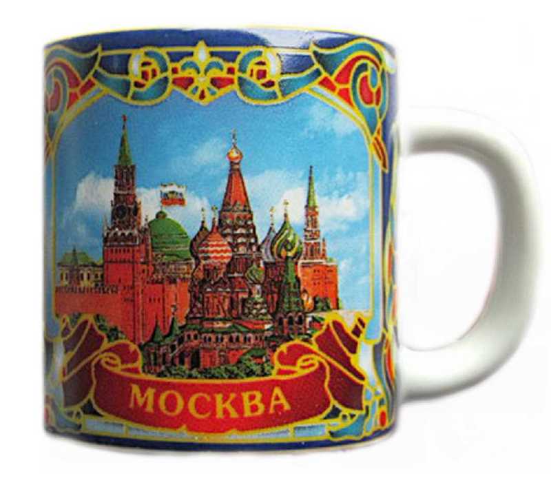 Мини-кружка "Москва", высота 4 см