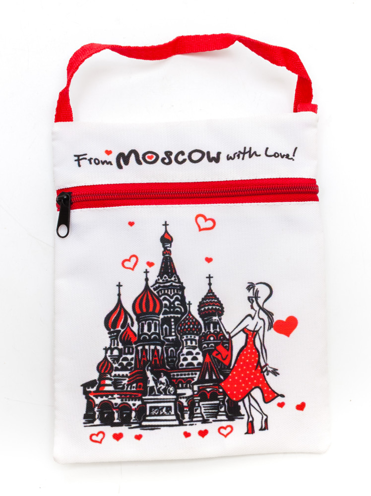 Сумка для документов "From Moscow with love", 16х20 см