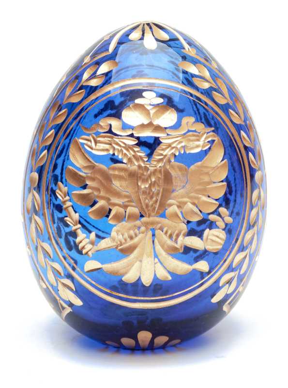 Engraved Crystal Imperial Easter Egg