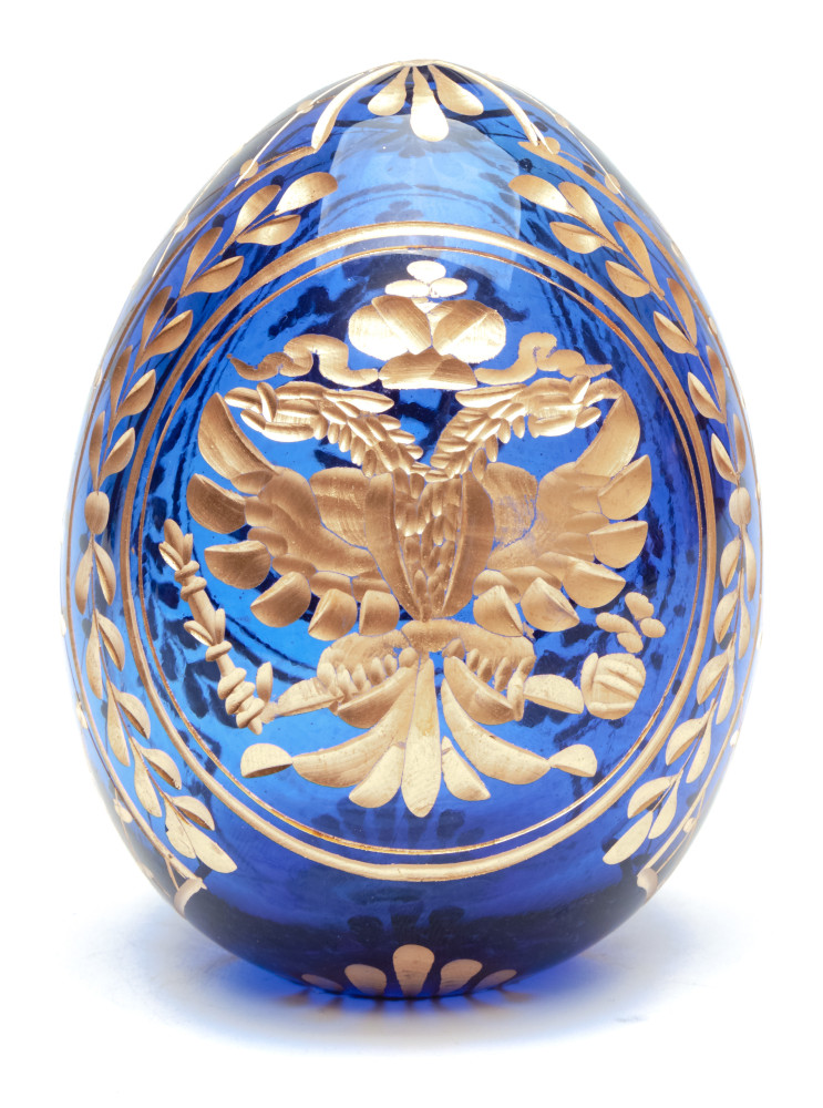 Engraved Crystal Imperial Easter Egg