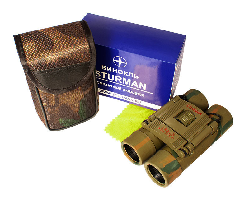 Sturman 12x25 Binocular camouflage color