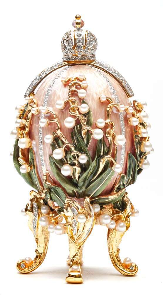 160 mm The Lilies of the Valley Cream Easter Egg