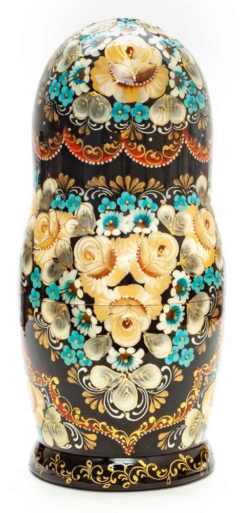 280mm Moscow Saint Basil Cathedral hand painted Matryoshka round Doll 10pcs (by A Studio)