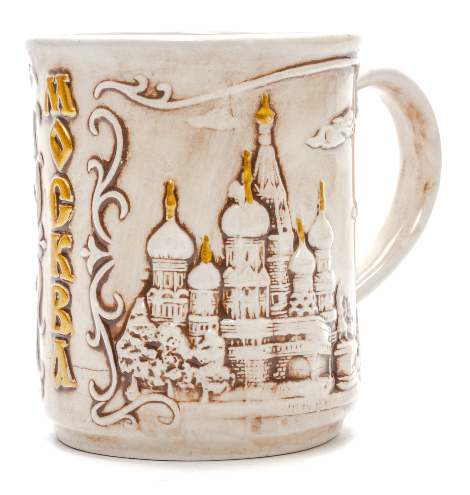 Moscow Attractions Ceramic Mug