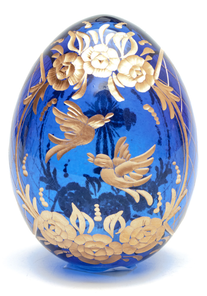 Engraved Crystal Imperial Easter Egg