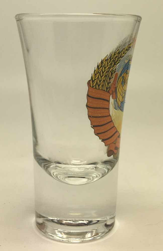 USSR Coat of Arms Shot Glass