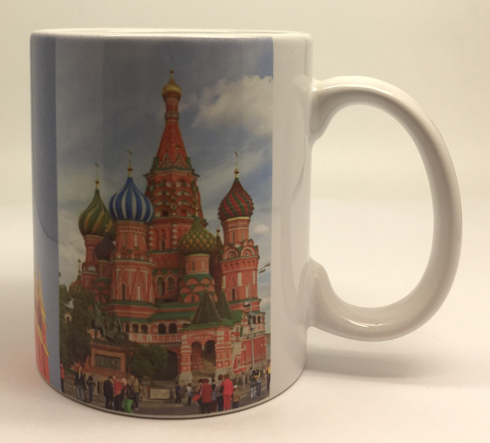Moscow Attractions Mug