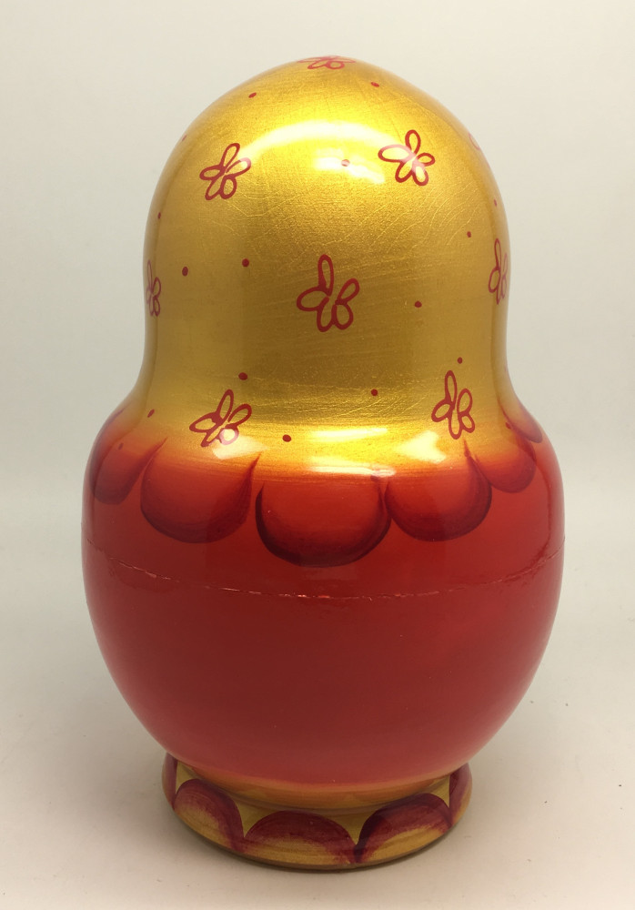 160 mm Summer Flowers Matryoshka Doll 10 pcs (by Summer Shine)