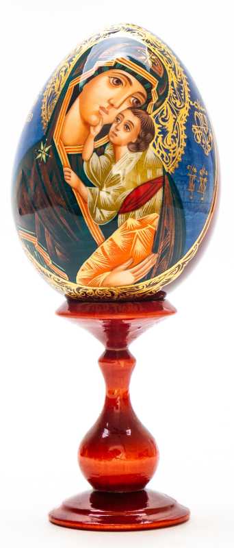 170 mm Godmother hand painted on wooden egg (by Hamlet Crafts)