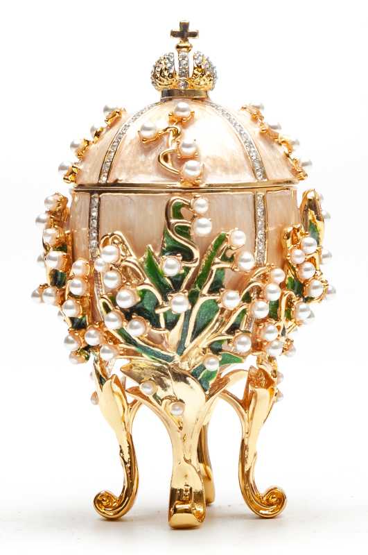 90 mm The Lilies of the Valley Cream Easter Egg