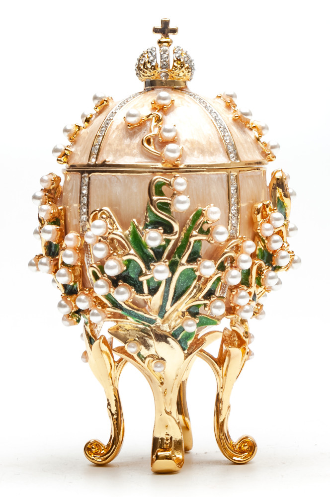 90 mm The Lilies of the Valley Cream Easter Egg