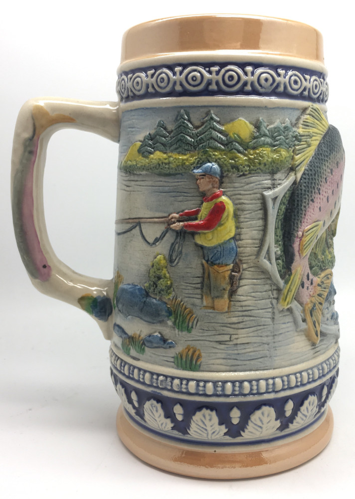 Fishing Beer Mug