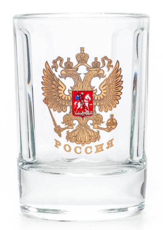 Russian Coat of Arms Shot Glass